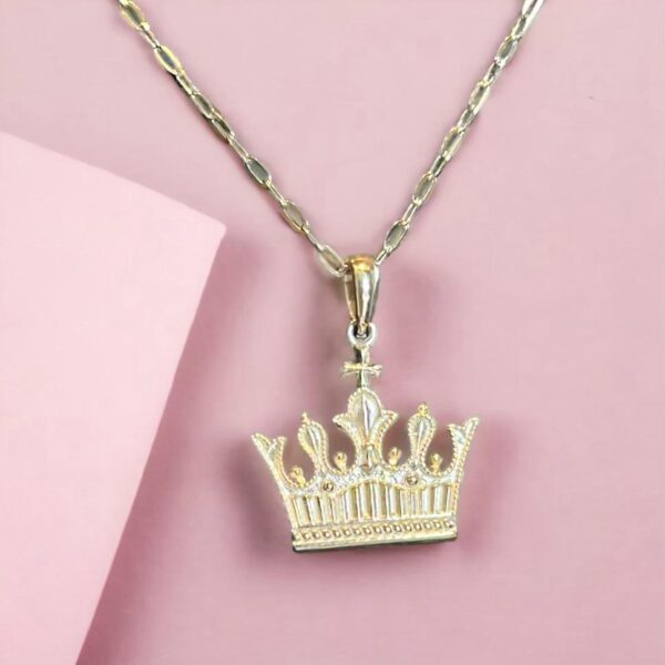 Crown - Gold Pendant