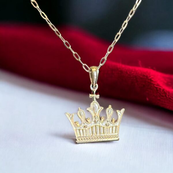 Crown - Gold Pendant - Image 6